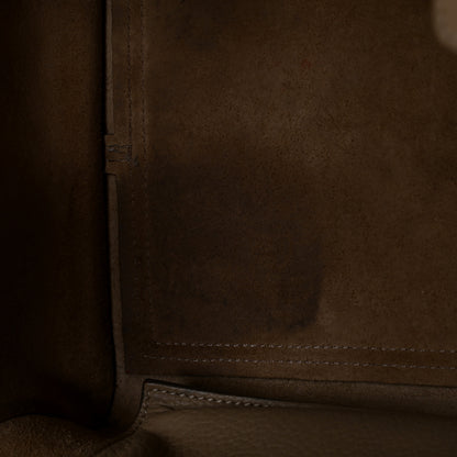 Celine Crisped Calfskin Medium Tie Knot Tote Taupe 12 of 23