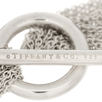 Tiffany Sterling Silver Heart Mesh Bracelet 4 of 4