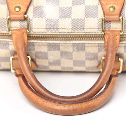 Louis Vuitton Damier Azur Speedy 30 22 of 29