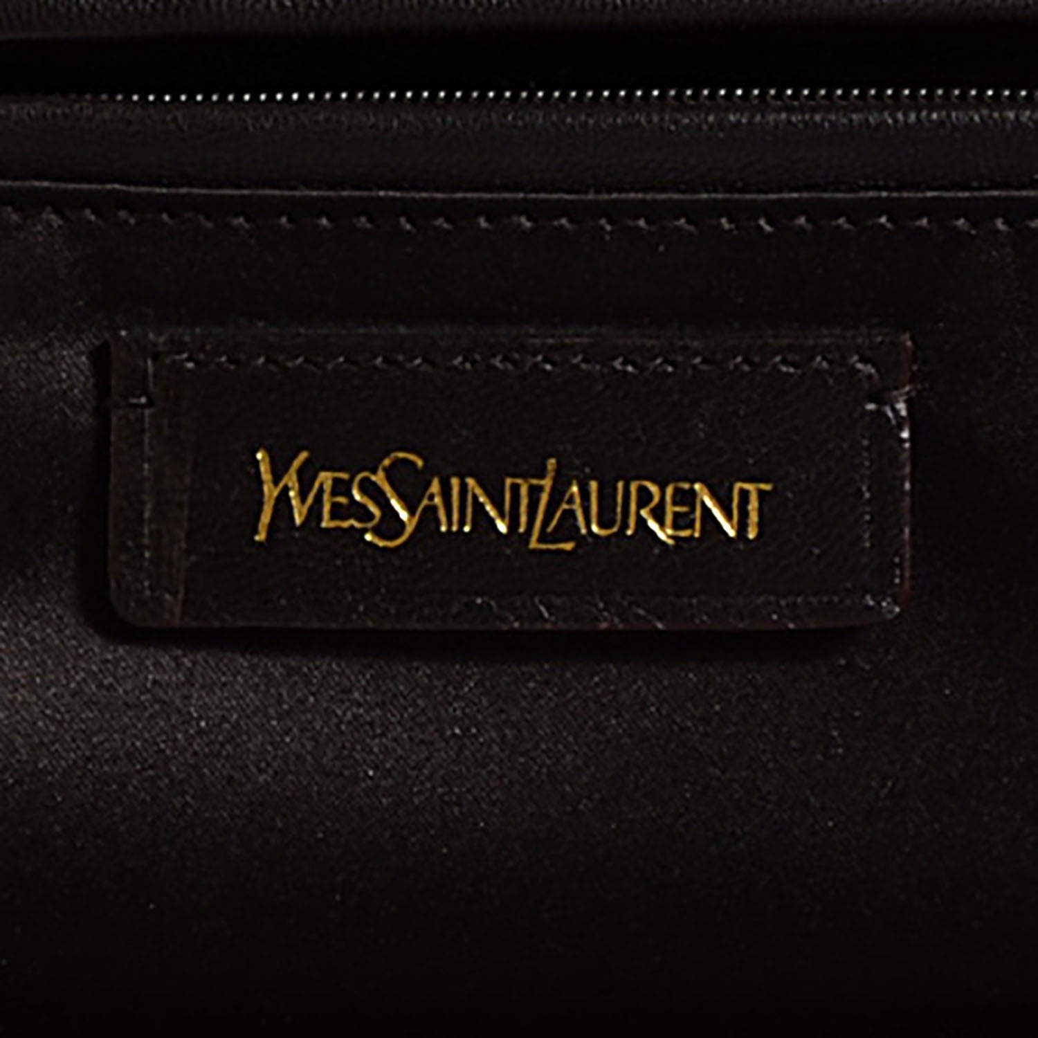 Saint Laurent Calfskin Oversized Muse Black Cherry 6 of 10