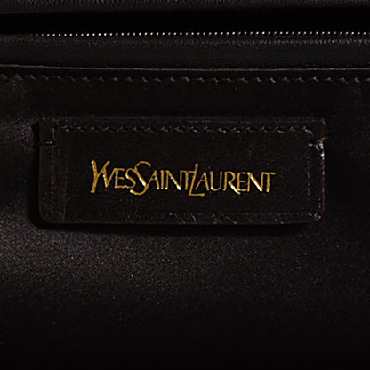Saint Laurent Calfskin Oversized Muse Black Cherry 6 of 10