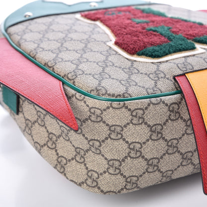 Gucci GG Supreme Monogram Small UFO Embroidered Children's Rocketship Backpack 8 of 9