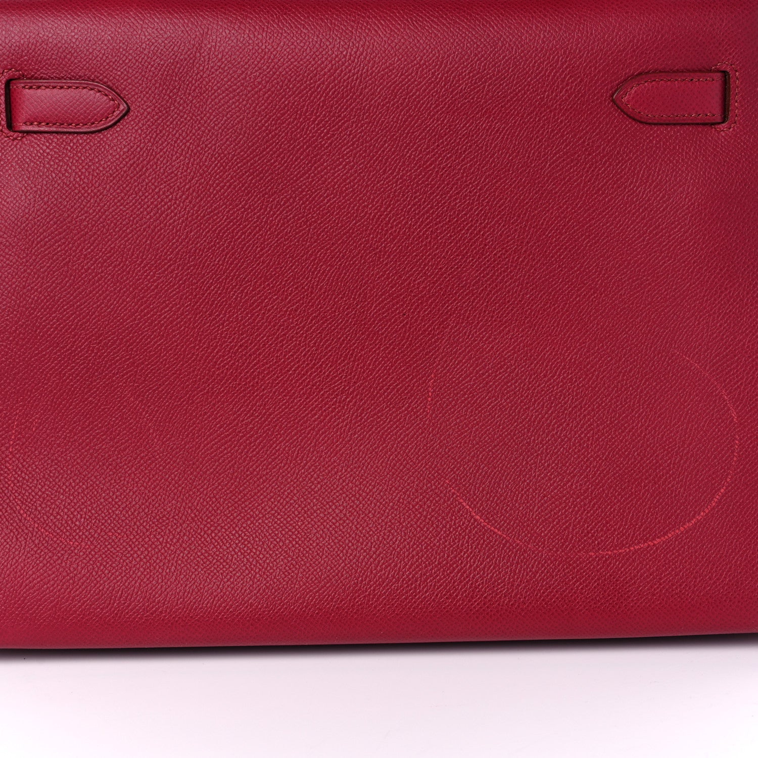 Hermes Epsom Kelly Sellier 32 Rubis 12 of 15