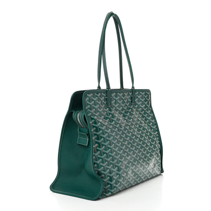 Goyard Goyardine Sac Hardy Pet Carrier PM Green 4 of 11