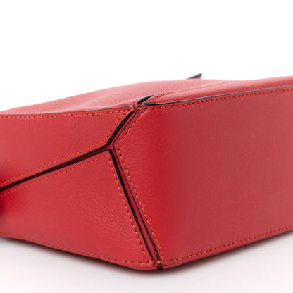 Loewe Calfskin Mini Puzzle Bag Pomodoro 10 of 11