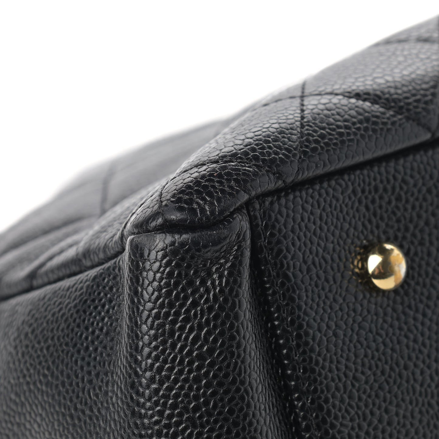 Caviar Quilted Petit Timeless Tote PTT Black