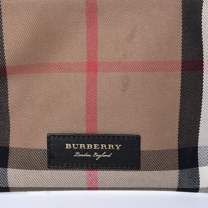 Burberry Grainy Calfskin Medium Honeybrook Tote Black 8 of 11