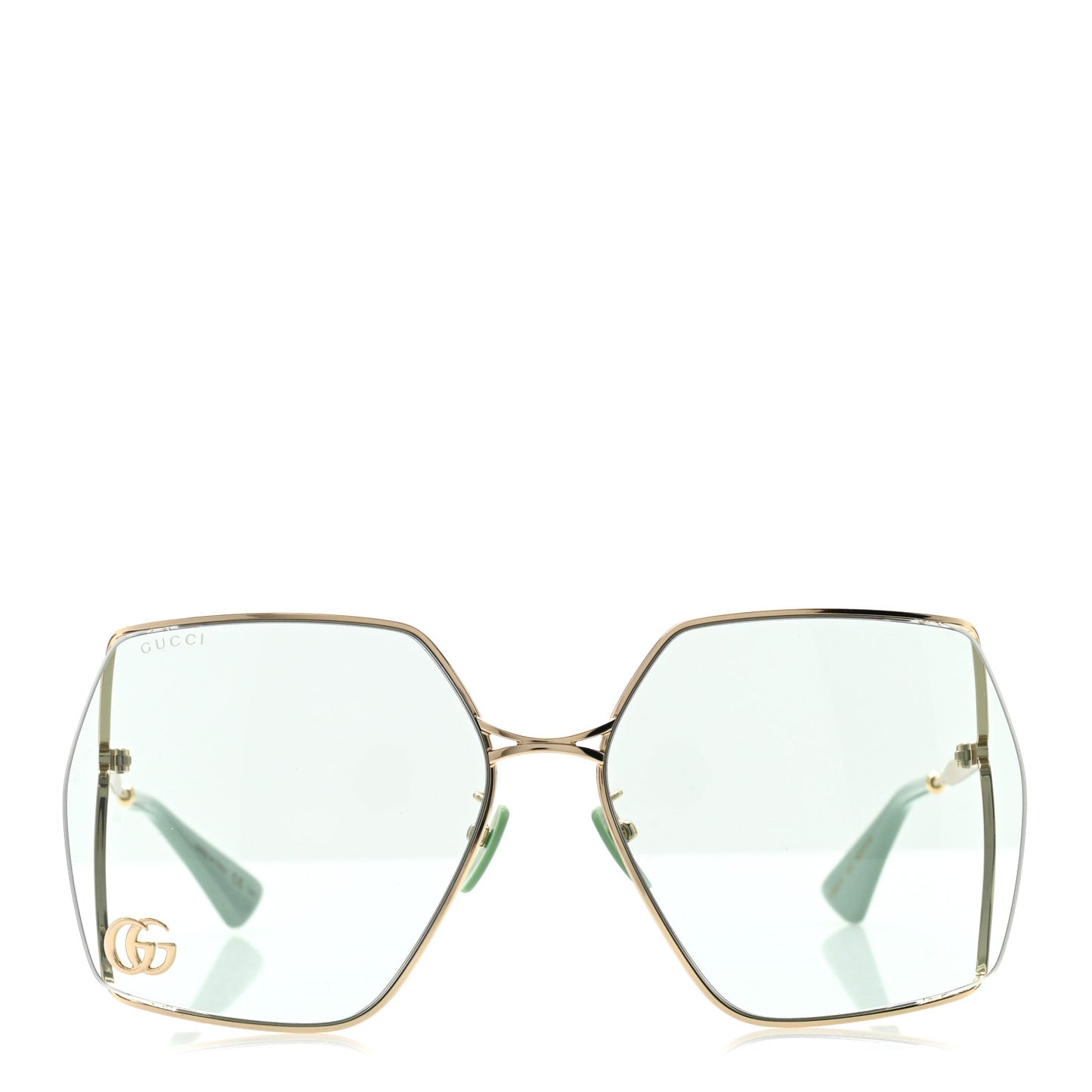 Metal Sunglasses GG0817S Green