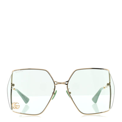 Gucci Metal Sunglasses GG0817S Green 2 of 8