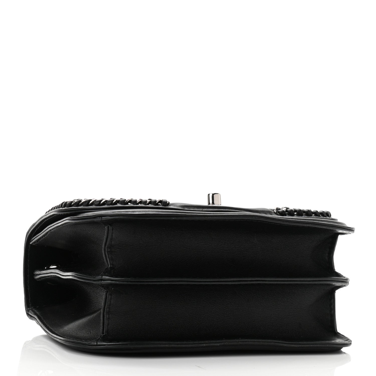 Chanel Calfskin Braided Small Chic Flap Black 3 of 9