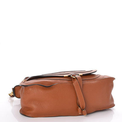 Chloe Calfskin Medium Marcie Satchel Tan 4 of 7