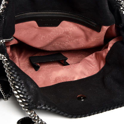Stella McCartney Shaggy Deer Big Falabella Tote Black 5 of 9