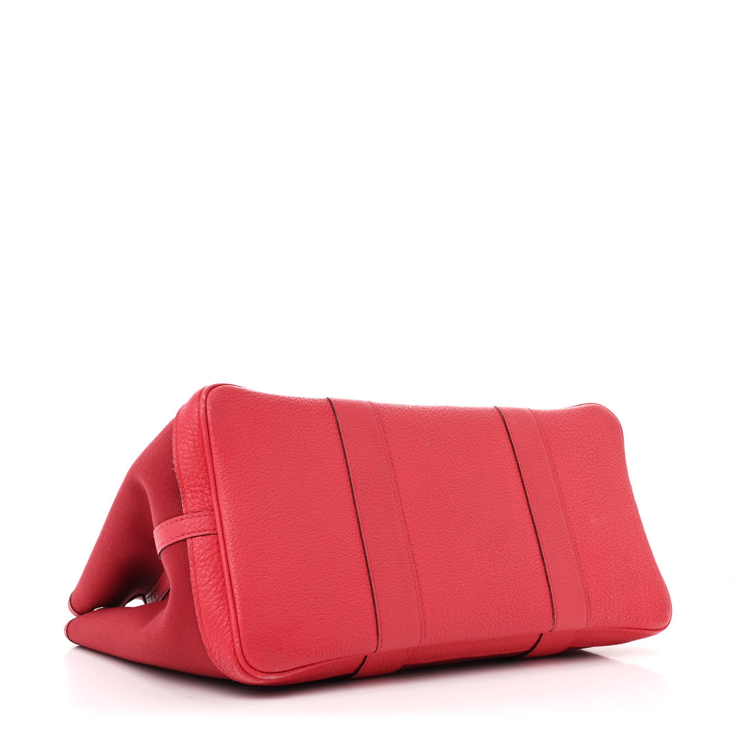 Hermes Toile Militaire Negonda Garden Party 30 TPM Rouge Grenat Bougainvillea 4 of 12