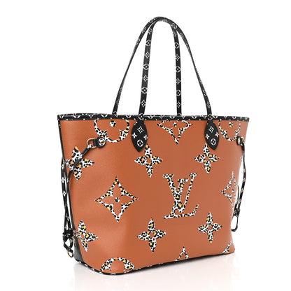 Louis Vuitton Monogram Giant Jungle Neverfull MM Black 4 of 11