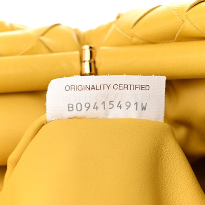 Bottega Veneta Nappa Maxi Intrecciato The Pouch Oversized Clutch  Corn 6 of 9