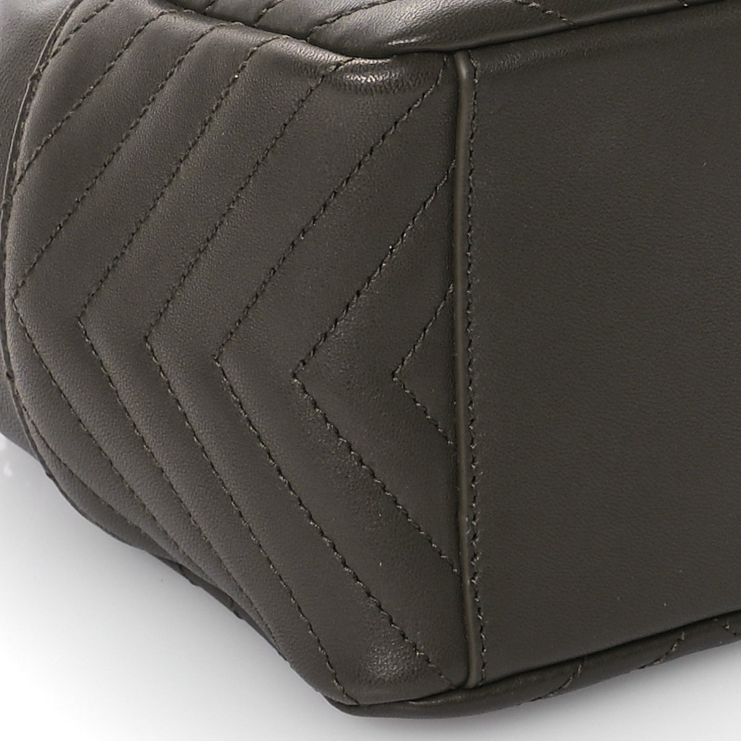 Lambskin Matelasse Monogram Joe Nano Bucket Bag Light Musk