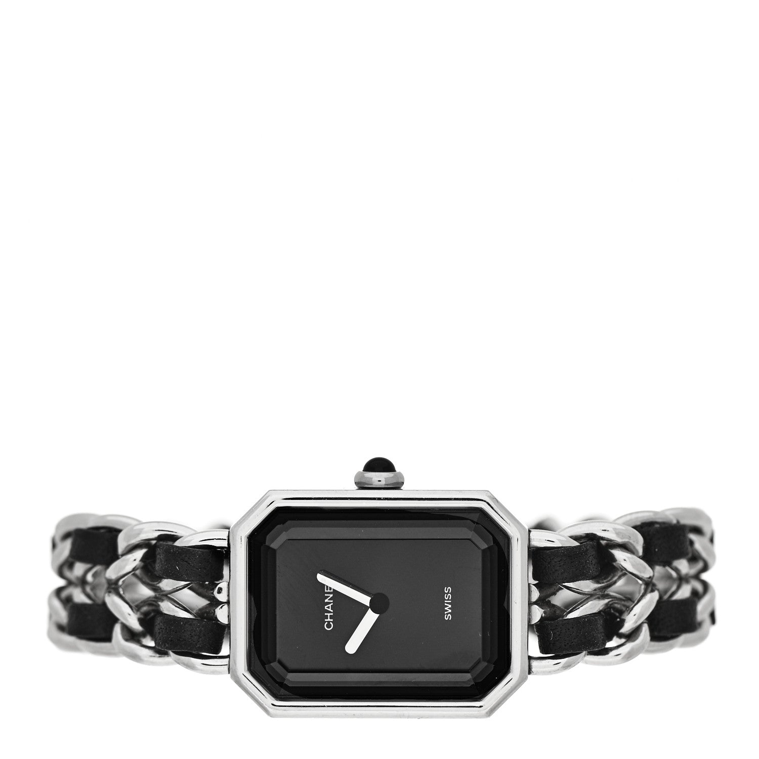 Chanel Stainless Steel Lambskin 20mm Chain Premiere Quartz Watch M 2 of 4