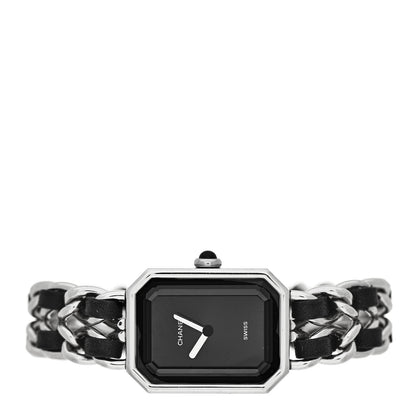 Chanel Stainless Steel Lambskin 20mm Chain Premiere Quartz Watch M 2 of 4