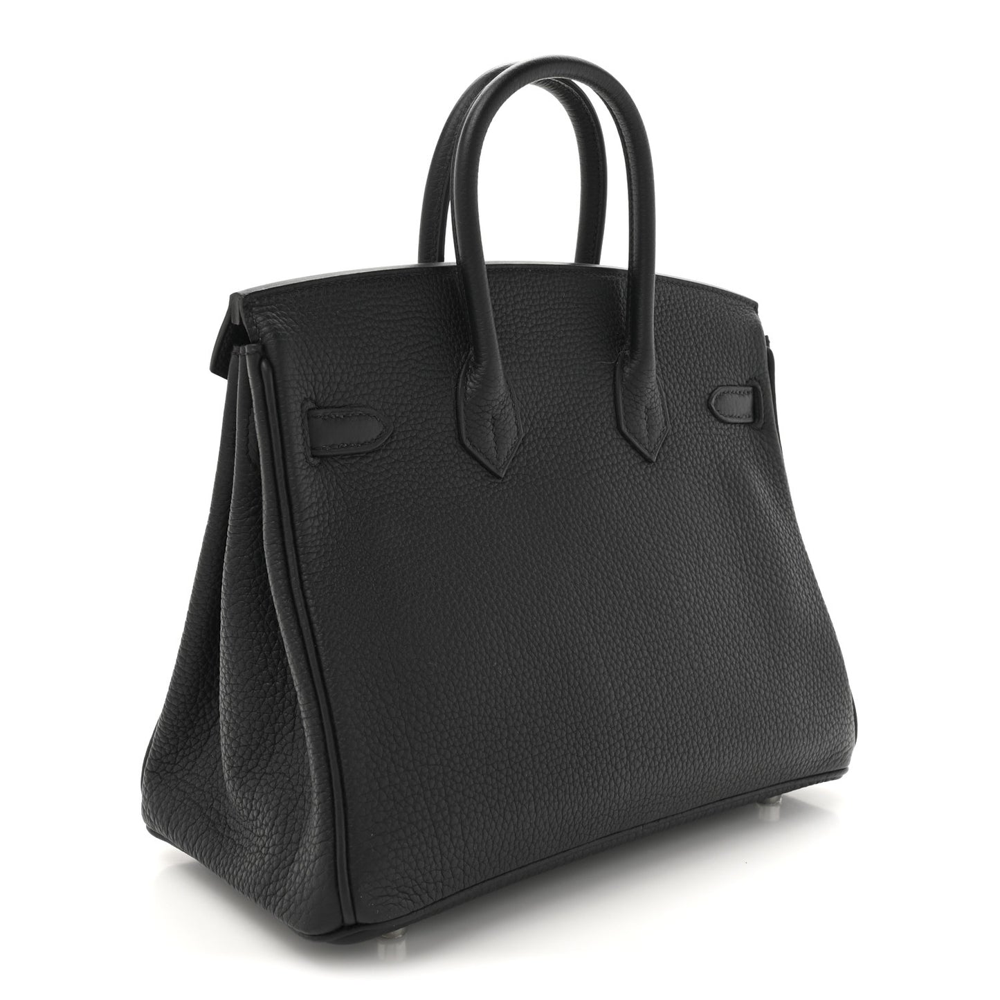 Togo Horseshoe Birkin 25 Black Anemone