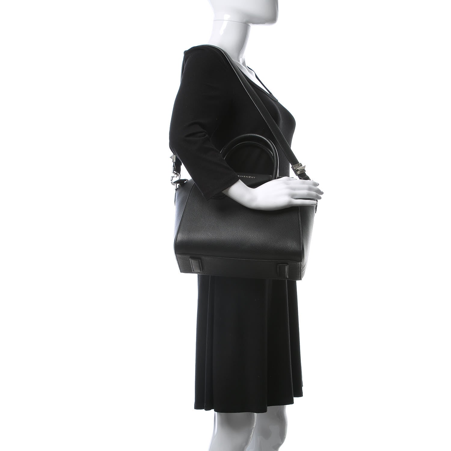 Givenchy Sugar Goatskin Small Antigona Black 2 of 11