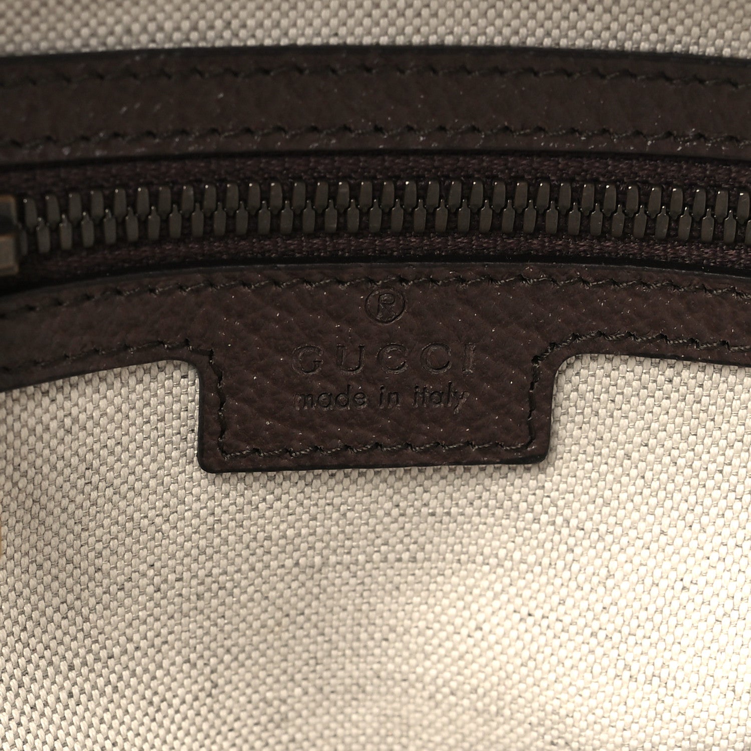 Gucci GG Supreme Monogram Calfskin Web Small Ophidia Day Backpack Beige Ebony New Acero 6 of 10