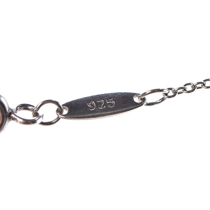 Tiffany Sterling Silver Diamond .05ct Elsa Peretti Diamonds by the Yard Pendant Necklace 8 of 8