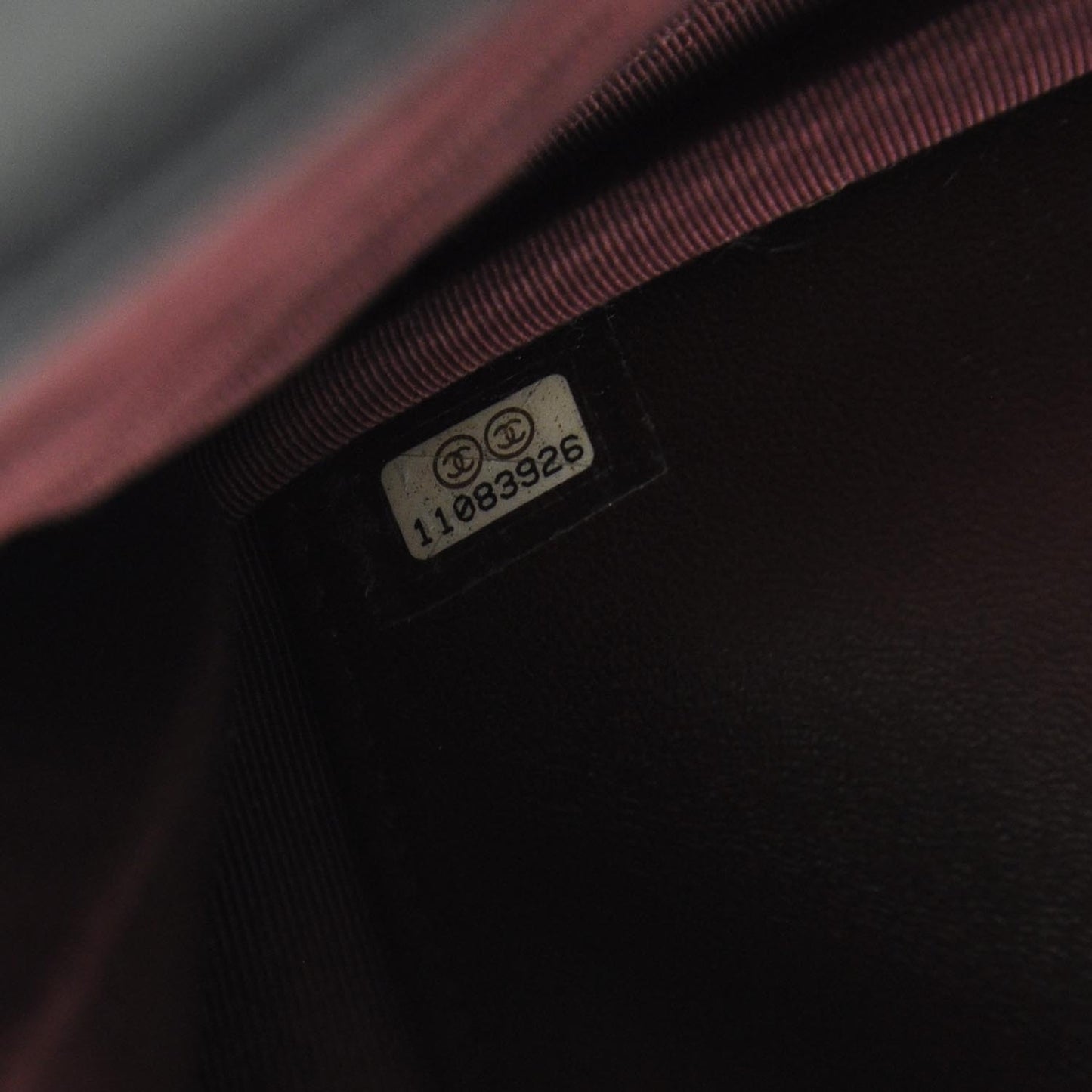 Lambskin Quilted Wallet On Chain WOC Black