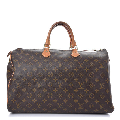 Louis Vuitton Monogram Speedy 40 1 of 24