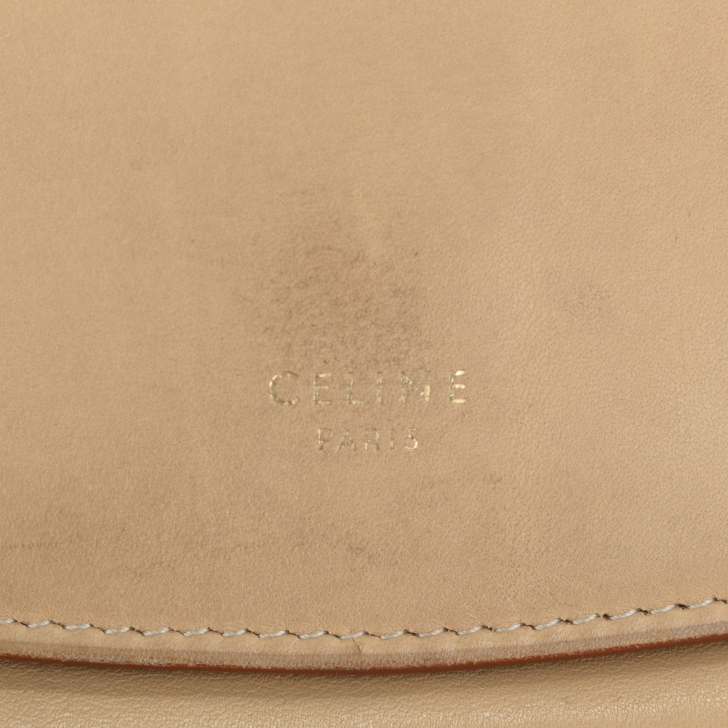 Celine Natural Calfskin Trotteur Messenger Chamois 6 of 8