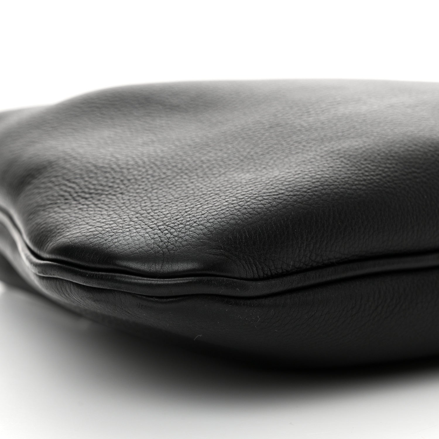 The Row Grained Calfskin Small Everyday Shoulder Bag Black 8 of 10