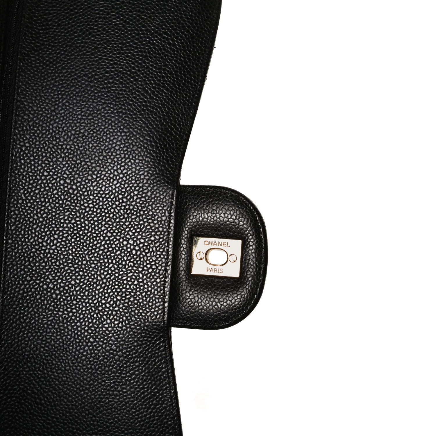 Chanel Caviar Quilted Jumbo Double Flap Black 8 of 17