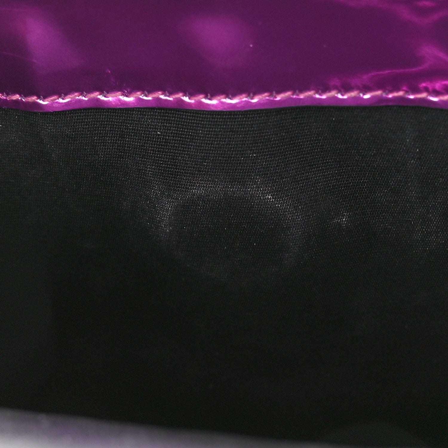 Bulgari Metallic Calfskin Small Serpenti Forever Snake Strap Crossbody Bag Magenta 12 of 12