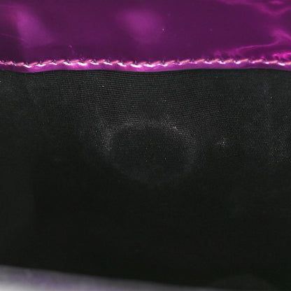 Bulgari Metallic Calfskin Small Serpenti Forever Snake Strap Crossbody Bag Magenta 12 of 12
