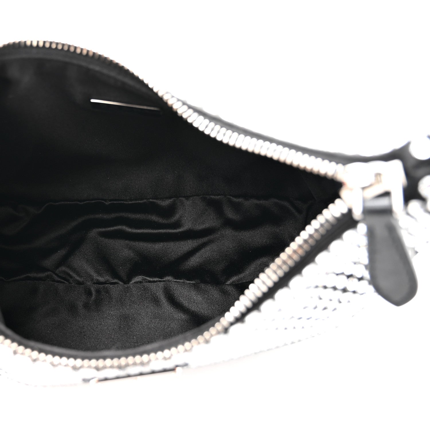 Prada Satin Crystal Re-Edition 2005 Shoulder Bag Cristal 5 of 9