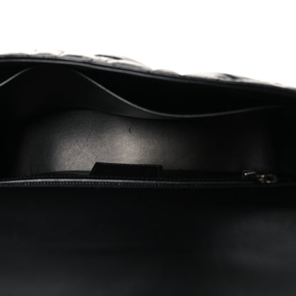 Christian Dior Calfskin Macrocannage Large Caro Bag Black 5 of 10