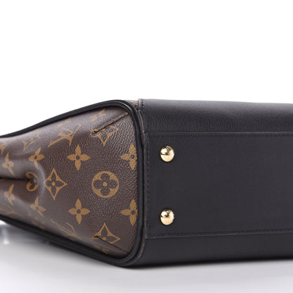 Louis Vuitton Calfskin Monogram Kimono Tote PM Black 6 of 9