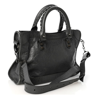 Balenciaga Agneau Arena Classic Hardware Small Le City Volcanic Rock 5 of 19