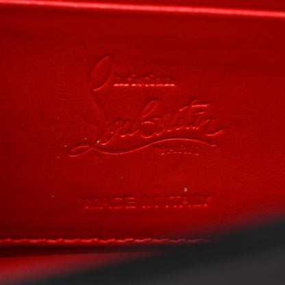 Christian Louboutin Patent Calfskin Loubi54 Crossbody Clutch Black 6 of 9