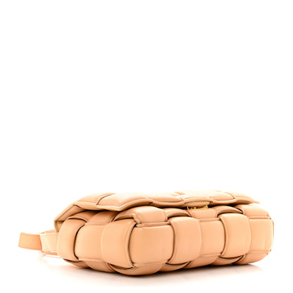 Bottega Veneta Nappa Maxi Intreccio Padded Cassette Crossbody Bag Almond 4 of 9