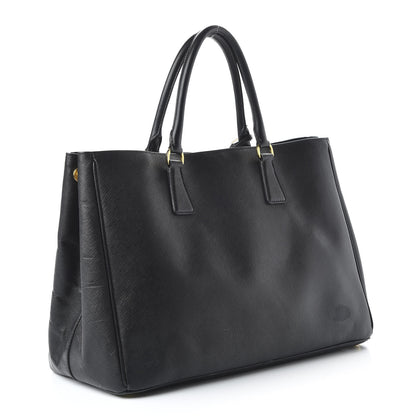 Prada Saffiano Lux Large Tote Black 3 of 11