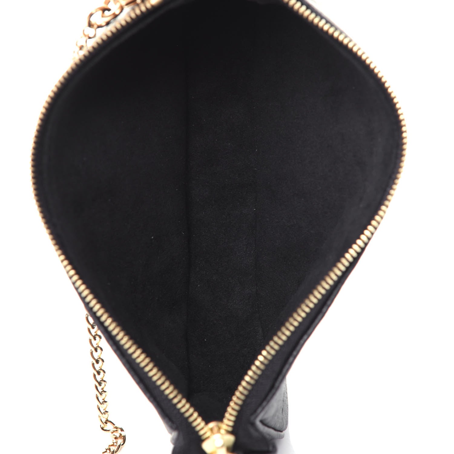Louis Vuitton Empreinte Monogram Giant Mini Pochette Accessories Black 5 of 10