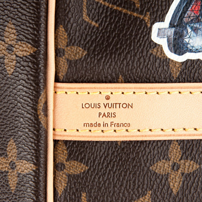 Louis Vuitton Monogram World Tour Speedy Bandouliere 30 6 of 7