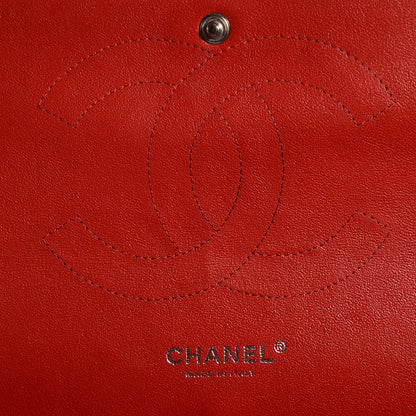 Chanel Lambskin Quilted Jumbo Double Flap Red 7 of 9