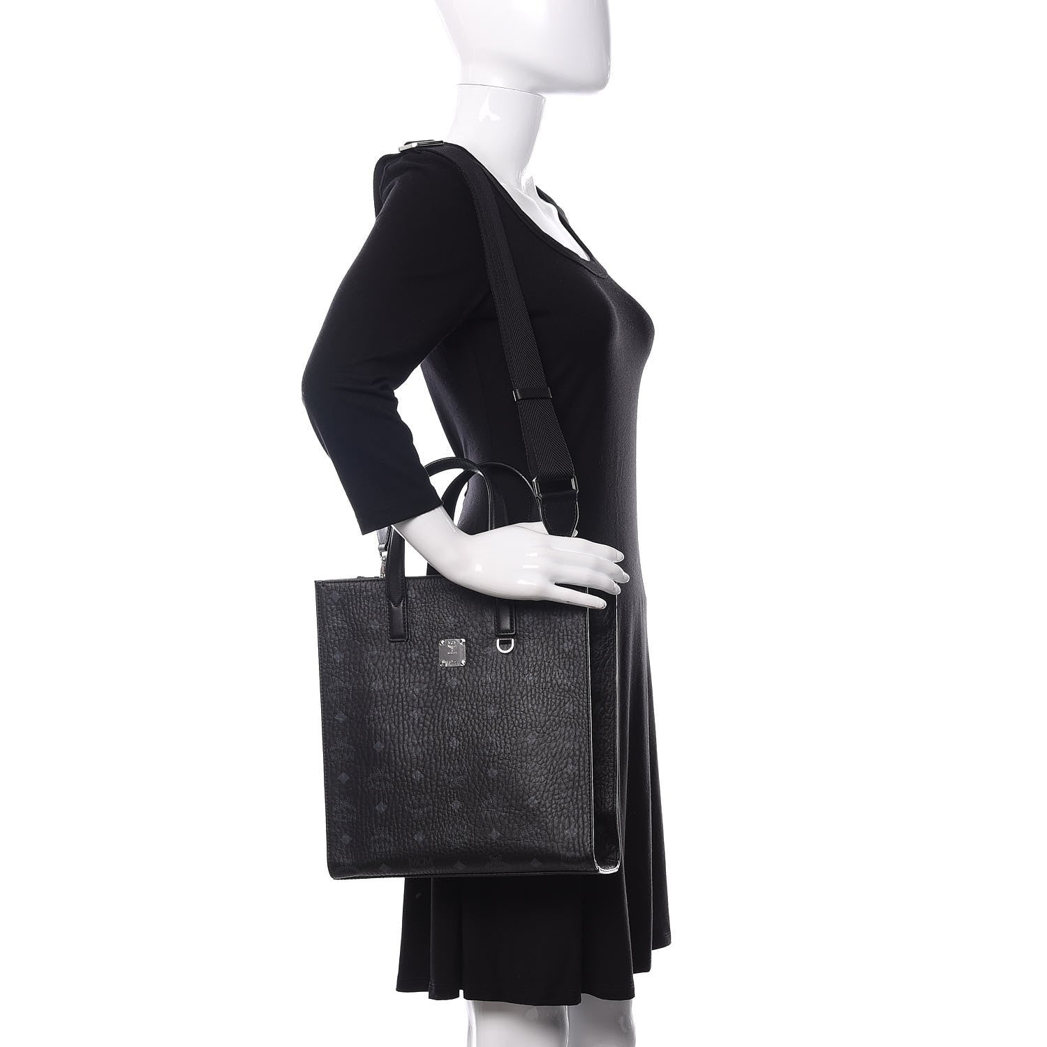 MCM Visetos Small Klassik Tote Black 2 of 10