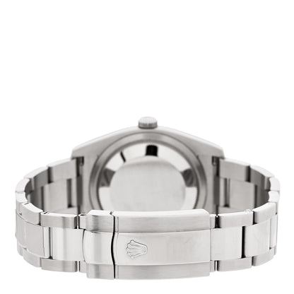 Rolex Stainless Steel 18K White Gold Diamond 36mm Oyster Perpetual Datejust Watch Silver 116234 3 of 5