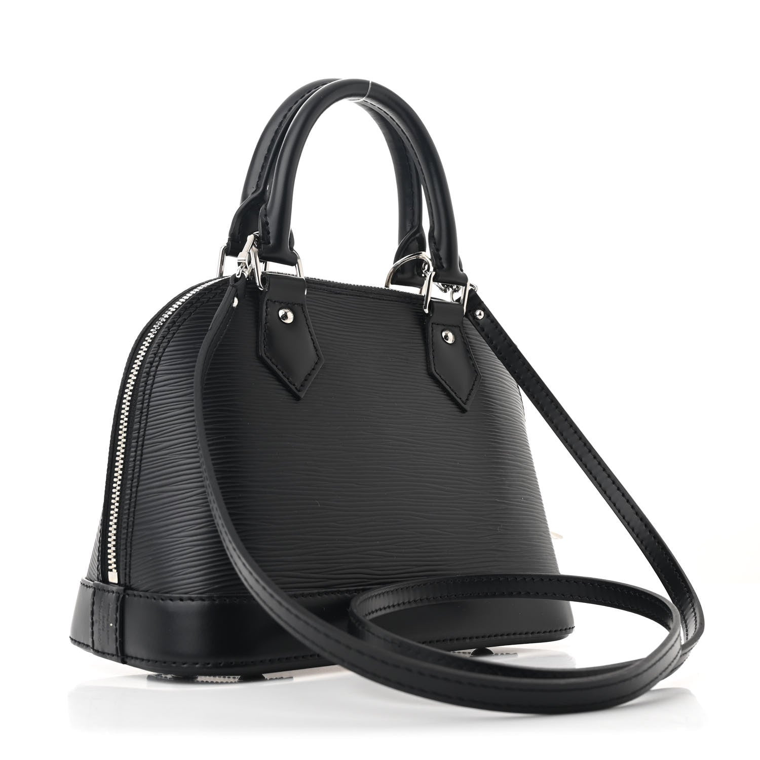 Louis Vuitton Epi Alma BB Black 3 of 9