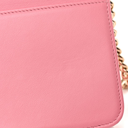 Chanel Caviar Quilted Boy Wallet On Chain WOC Light Pink 13 of 17