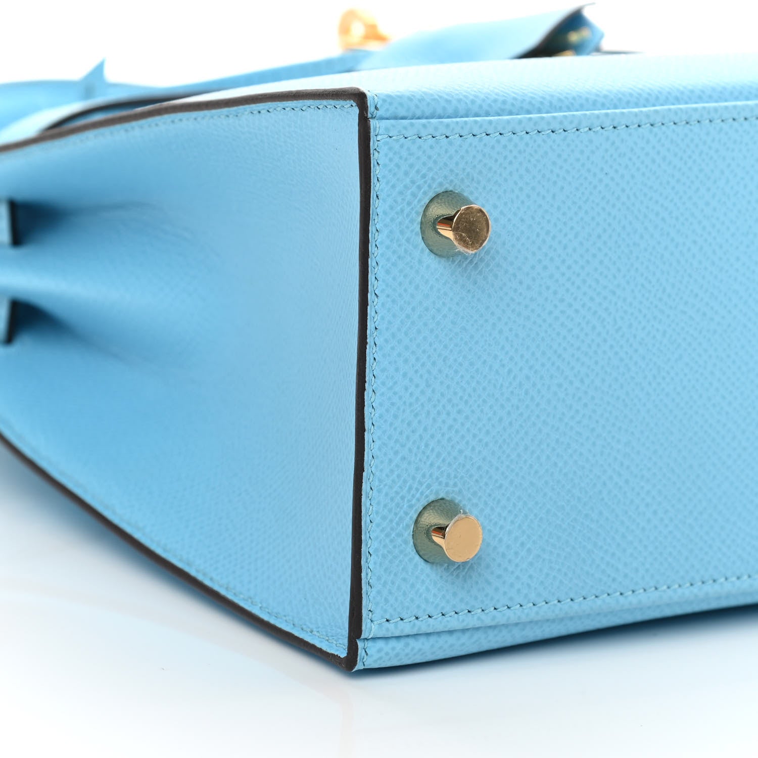 Hermes Epsom Kelly Sellier 25 Celeste 8 of 10