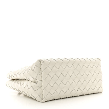 Bottega Veneta Nappa Intrecciato Small Andiamo Shoulder Bag White 4 of 11
