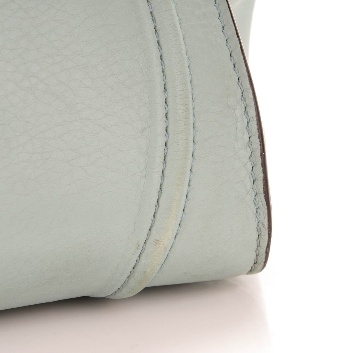 Supple Calfskin Medium Phantom Luggage Glacier